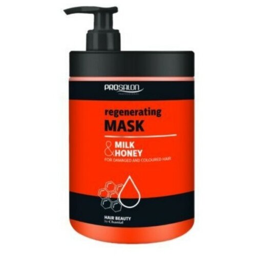 Prosalon maska za kosu sa medom i mlekom orange line Slike