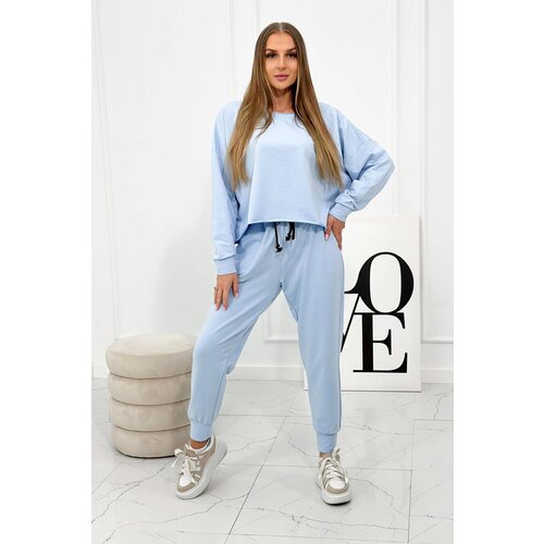 Kesi Set 2-piece sweatshirt + trousers blue Slike