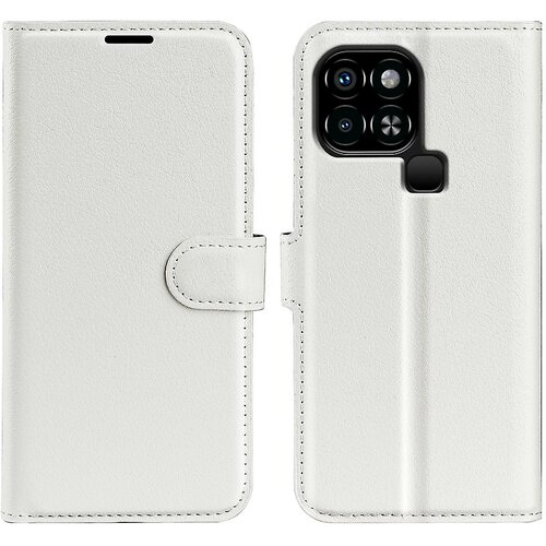 INORCO Za Infinix Smart 7 4G hrbtni pokrovček telefona proti padcem iz tekočega silikona, mehka podloga za telefon s trakom, (22034888) Slike