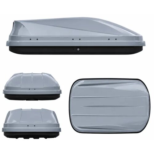 CAR 888 ACCESSORIES Krovni kofer Premium, 480 l, 139x88x40 cm, Sivi Slike