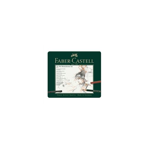 Faber-Castell Bojice Pitt Monoch, 21 komada Slike