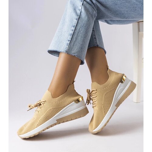 Gemre Beige Wedge Sneakers Alberica Cene