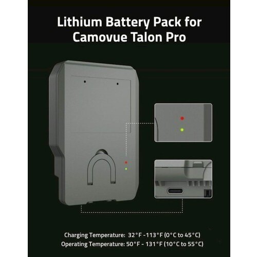 Reolink CAMOVUE BP-10 Lition polnilna baterija, 6000mAh Cene