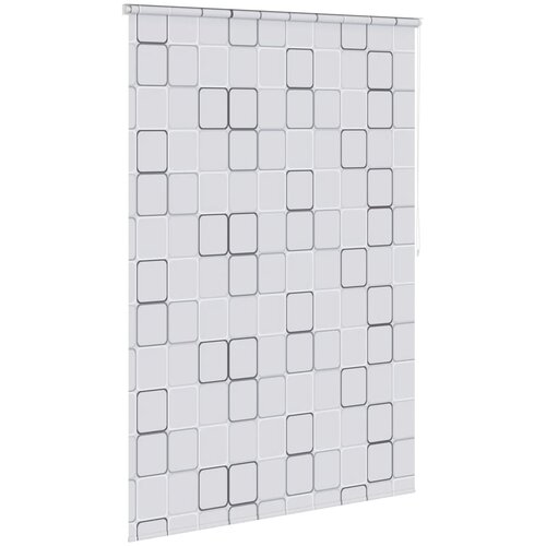  Roleta za tu&amp;scaron; 140 x 240 cm s uzorkom kvadrata Slike