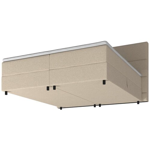 Bessagi Home Postelja Z Vzmetnico Lily, Bež, 180x200 Slike