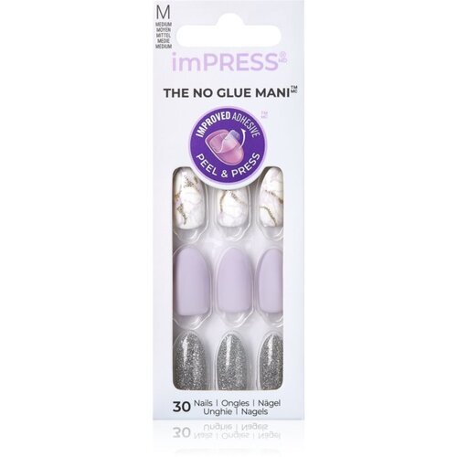 Kiss imPRESS The No Glue Mani Medium umetni nohti Climb Up 30 kos Cene