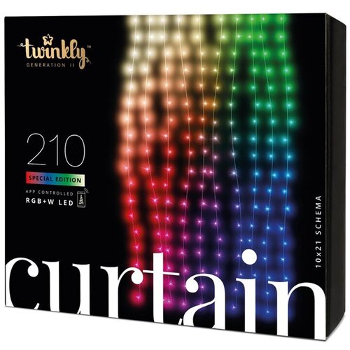 TWINKLY Curtain 210 (TWW210SPP-TEU) Intelligent LED Lights 210 LED RGB+W 2,1 m Cijene