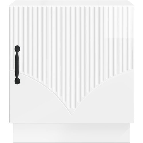  Noćni ormarić 2 pcs Bijela visokog sjaja 43 x 34,5 x 47 cm Slike