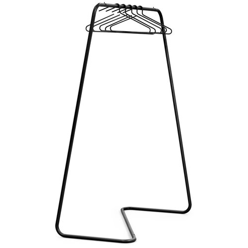 Spinder Design Črno jekleno stojalo za oblačila 118x160x57 cm Hang-On – Cene
