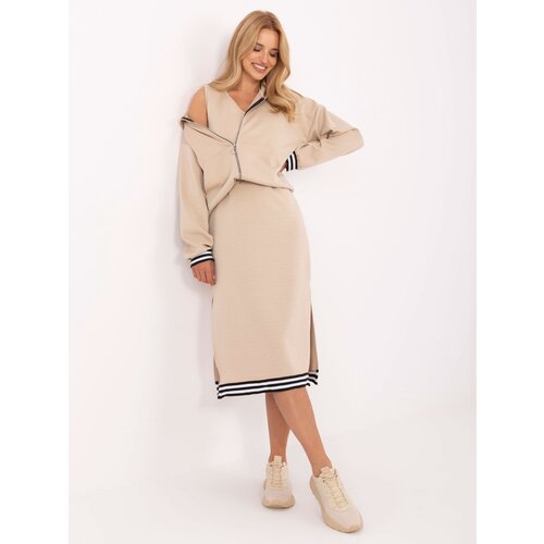 RUE PARIS Set-IT-KMPL-9719.64-beige Cene