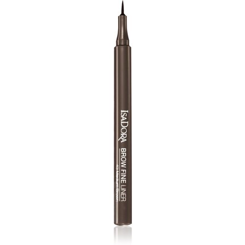IsaDora Brow Fine Liner tekoče črtalo za obrvi odtenek 43 Medium Brown 1,1 ml Slike