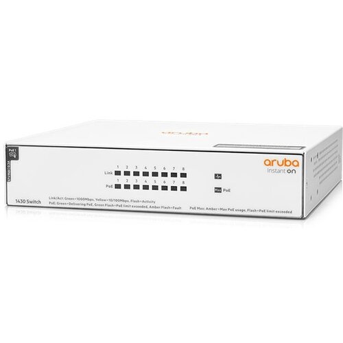 HP NET E Aruba Instant On 1430 8G PoE 64W Neupravljiv Switch Cene