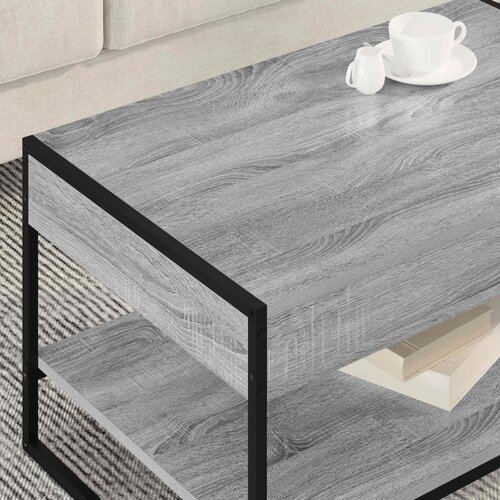  Kava Stol Siva Sonoma 80 x 50 x 40 cm Konstruirano drvo Slike
