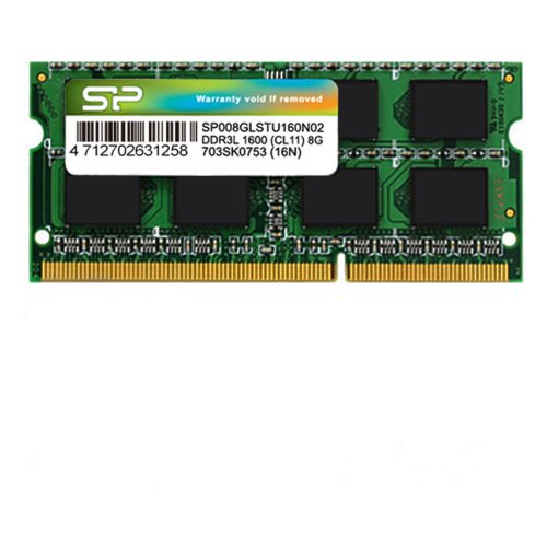 Silicon Power RAM SODIMM DDR3L 8GB 1600MHz SP008GLSTU160N02 Cene