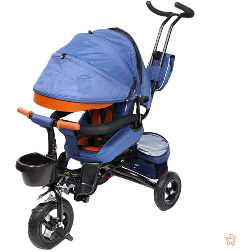 Only tricikl sa rotirajućim sedištem - plavi Cene