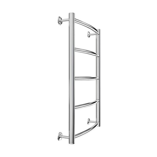 Kupatilski merdevasti radijator INOX CLASSIC 120W/230V 57x43 cm nerđajući čelik/sjajni hrom Slike