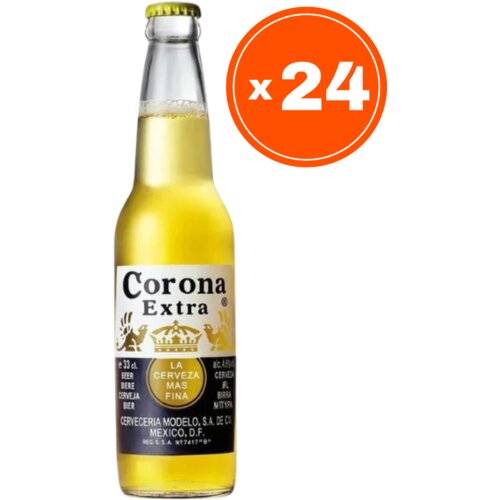 Corona Svetlo pivo Extra, 0.355l, 24 komada Slike