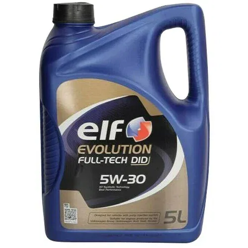  Motorno ulje Elf Evolution Fulltech DID (5W-30, C3, 5 l)