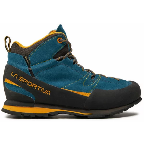 La Sportiva Trekking čevlji Boulder X Mid Gtx GORE-TEX 17EBY Blue/Yellow