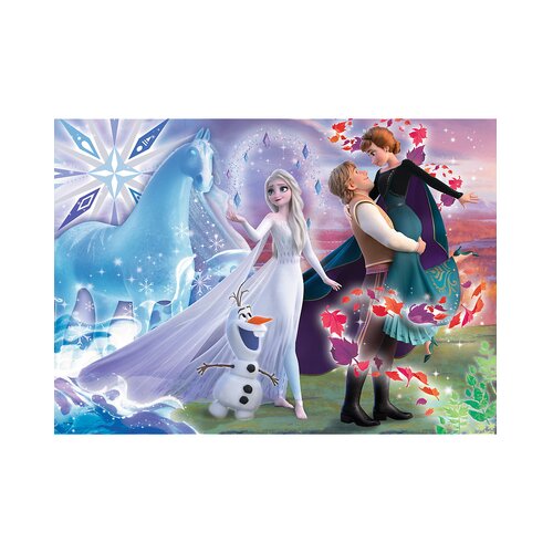 Trefl Frozen 2. Puzzle Svet čarobnih sester, 200 kosov (5900511132656) Cene