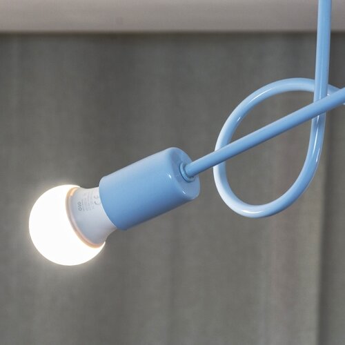  plafonski luster oxford 2xE27/15W/230V plava Slike