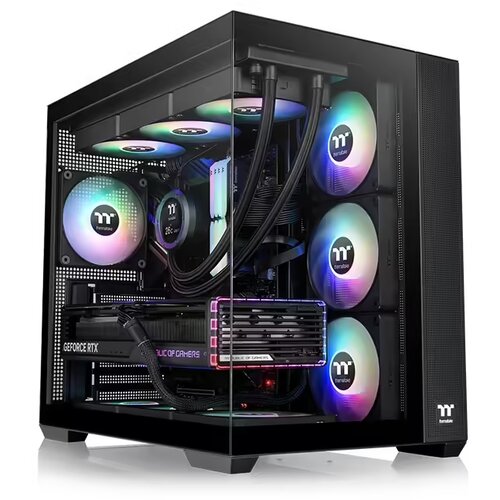 NVidia Komponentko Gaming Ultra RTX 5070 | R7 7800X3D | 32 GB | 2 TB NVME | Vodno hlajenje za procesor | | Namizni Računalnik z Zverinsko Zmogljivost Slike