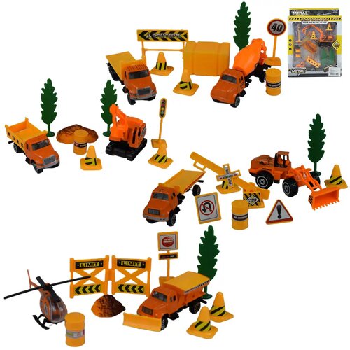 Magic Toys Construction Crew: Građevinski set igračaka s vozilima u različitim verzijama 1db Cene