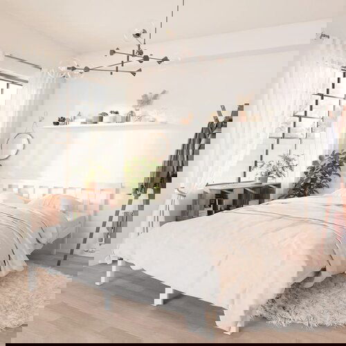 The Living Store Posteljni okvir bel iz trdne borovine 150x200 cm - Posteljni Okvir, (21524821) Slike