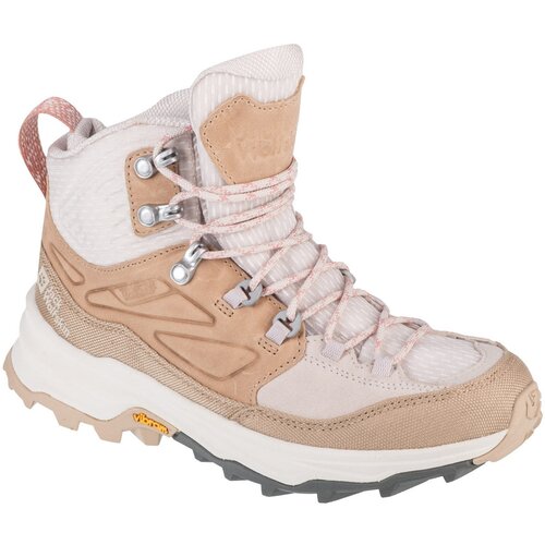 Jack Wolfskin Pohodni&amp;scaron;tvo Cyrox Texapore Mid W Bež Slike