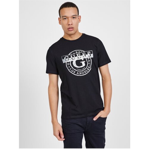 Guess White-Black Men&amp;#039;s T-Shirt - Men&amp;#039;s Slike