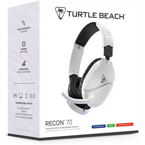Turtle Beach Recon 70P žične slu&scaron;alke črne barve za PC & PS5 & PS4 & Switch & Xbox Series & Xbox One Cene