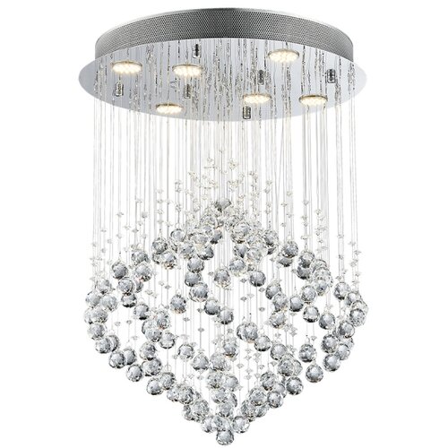  LUXERA 62412 - Kristalni plafonski luster CHESTER 6xGU10/50W/230V Slike