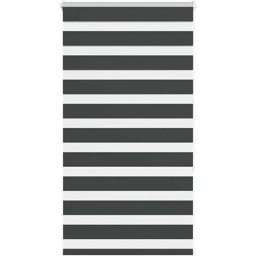 vidaXL Zavjesa zebra crna 90x150 cm širina tkanine 85,9 cm poliester Cene