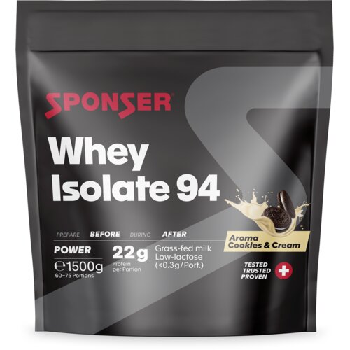 Sponser Sport Food Whey Isolate 94 vrećica - Cookies &amp;amp; Cream Slike