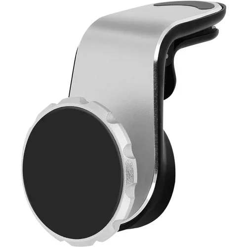 AVIZAR Magnetno avtomobilsko držalo za pametni telefon, kompakten nosilec za zracno režo - srebrn, (20630986)