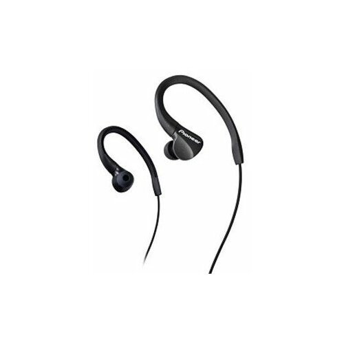 Pioneer bubice sportske SE-E3-B, vodootporne crna slušalice Slike