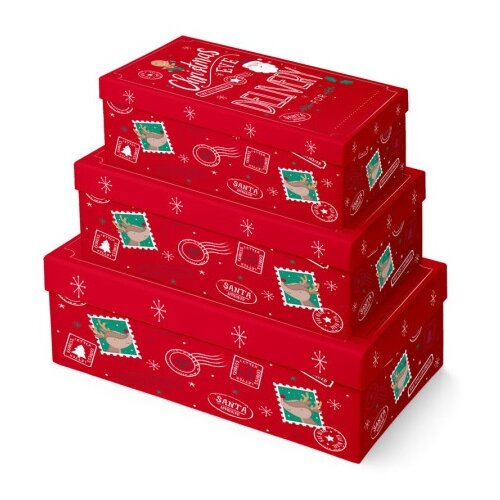 Viter novogodišnja kutija christmas eve s ( X34484BX-1 ) Slike