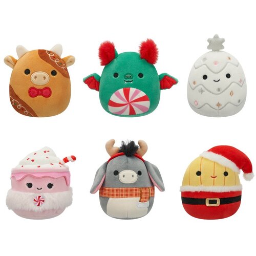 Squishmallows Pli&amp;scaron;asta igrača Christmas Mystery &amp;ndash; Slike