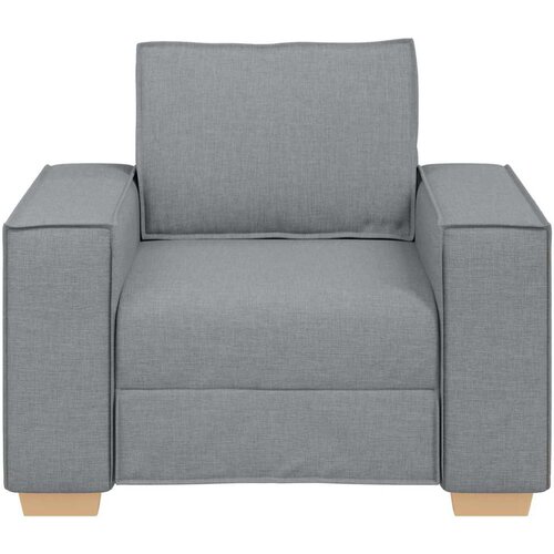 SOFA fotelja svijetlo siva 100x78x84 cm tkanina Slike