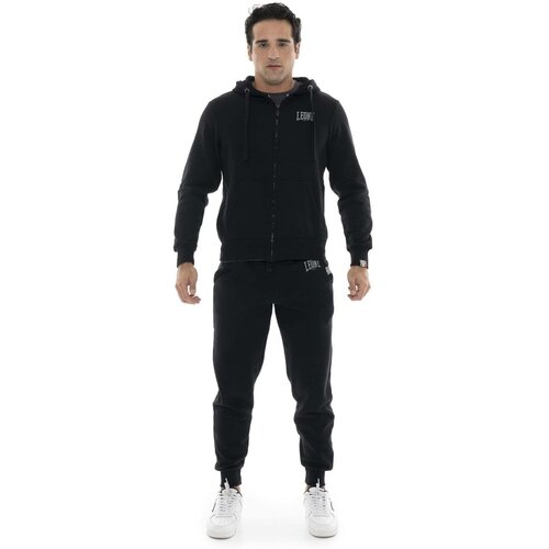 Leone 1947 Trenirka komplet Man Tracksuits Iconic Vintage Črna Cene