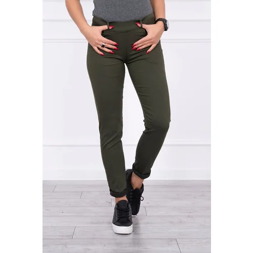 Kesi marka niezdefiniowana Colorful jeans khaki