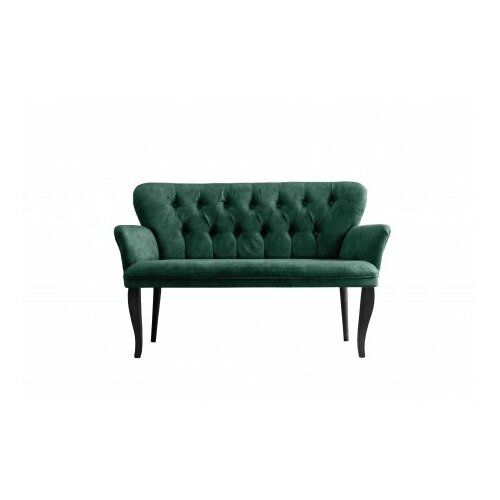 Atelier Del Sofa sofa dvosed paris black wooden sea green Slike