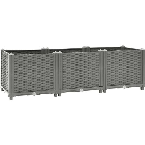  Visoka greda 120x40x38 cm polipropilen, (20594870) Cene