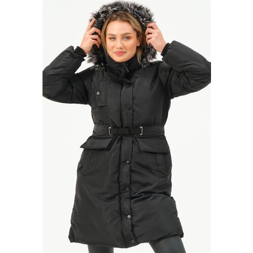 Dewberry Z6774 WOMEN&amp;#039;S OUTERWEAR-BLACK Slike