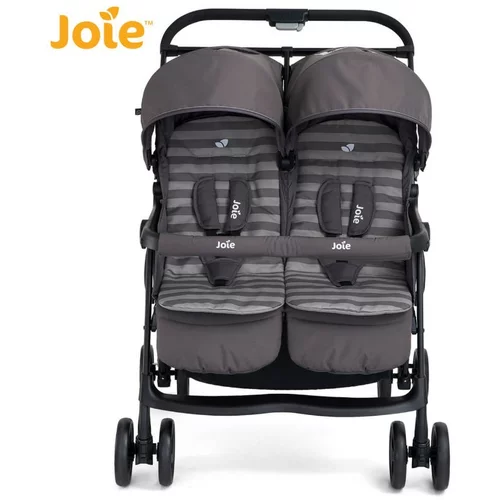 Joie aire twin dark pewter - otroški voziček za dvojčke