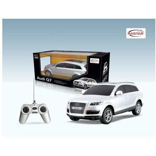 Rastar avto na daljinsko vodenje R/C 1:24 Audi Q7 - črn/bel/srebrn Cene