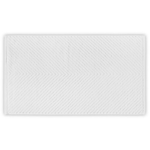  Chevron - White White Wash Towel Cene