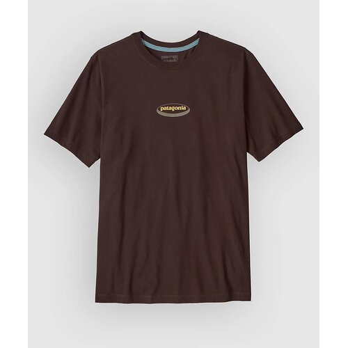 Patagonia 95 Oval Logo T-shirt den brown / heliotropic Slike