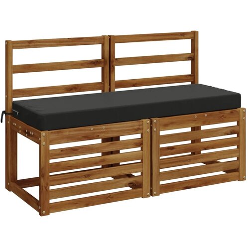  Jastučić za klupu SOEST 100% poliester Antracit 100 x 40 x 8 cm - Antracit 100 x 40 x 8 cm Poliester Cene