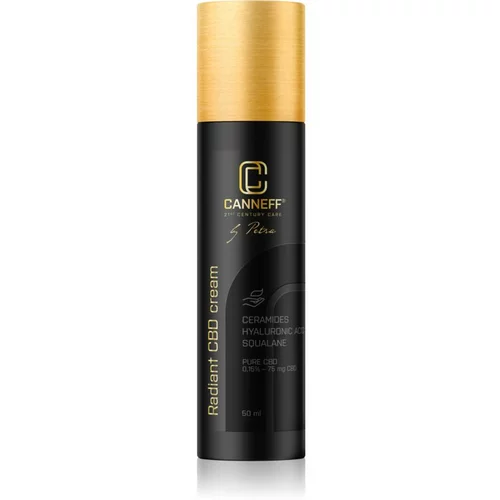 Canneff by Petra Radiant CBD cream posvjetljujuća i hidratantna krema s CBD-om normalna koža lica 50 ml